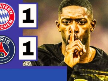 Bayern Munich 1-1 Paris Saint-Germain