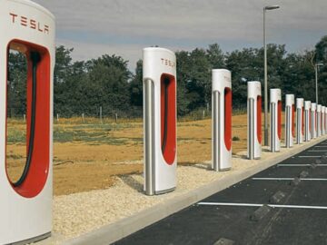 Tesla Superchargeur