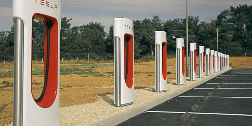 Tesla Superchargeur