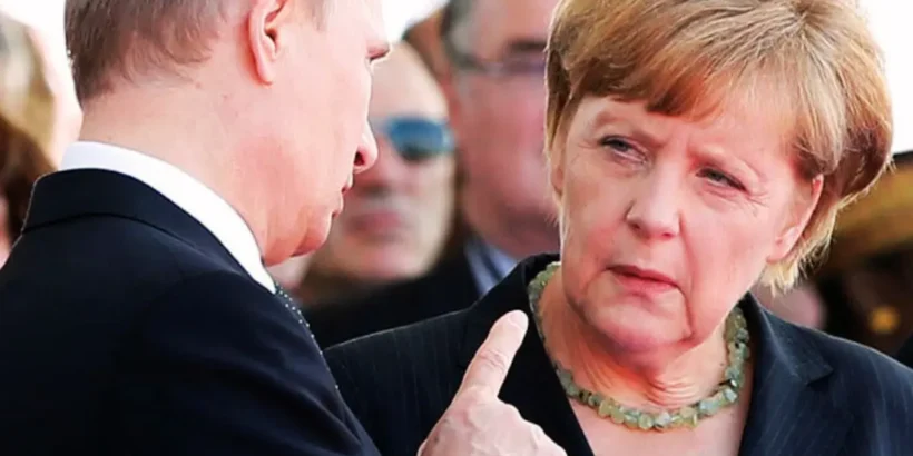 Angela Merkel évoquée pour relancer le dialogue européen avec Vladimir Poutine.