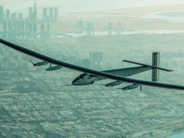 Solar Impulse 2 de Bertrand Piccard après son incident dans le golfe du Mexique