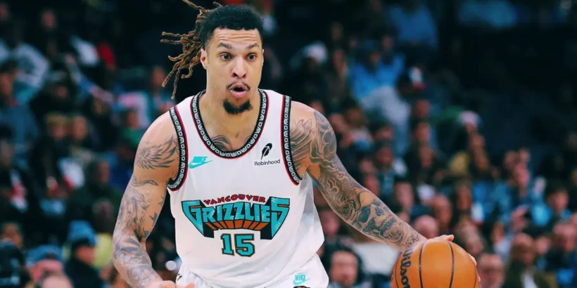 Brandon Clarke sous le maillot des Memphis Grizzlies avant son décès à 29 ans