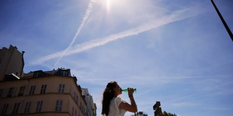 Canicule à Paris et dans l’Essonne sous une forte chaleur précoce.