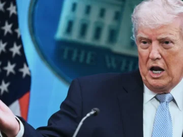 Donald Trump lors d’une déclaration sur l’Iran