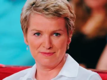 Élise Lucet lors d’une présentation d’Envoyé spécial sur France 2