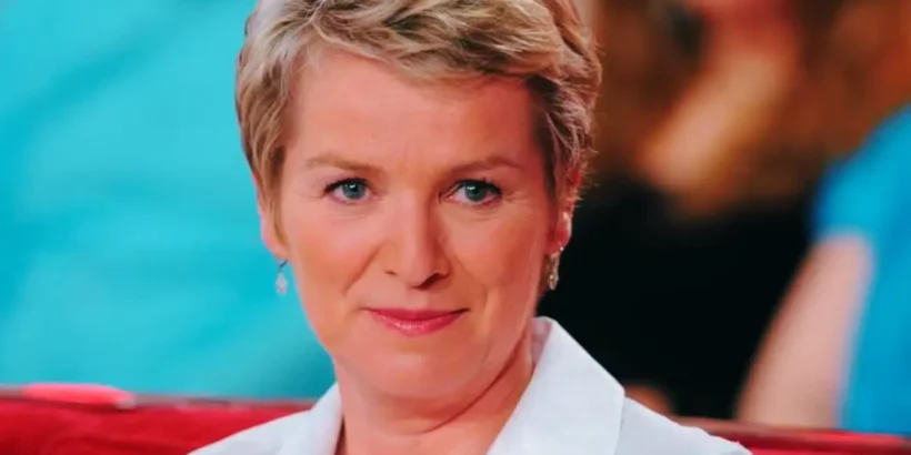 Élise Lucet lors d’une présentation d’Envoyé spécial sur France 2