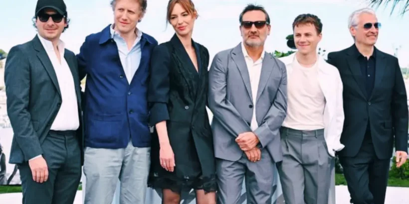 Gilles Lellouche et Félix Lefebvre dans le film Moulin présenté à Cannes 2026