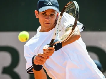 Rafael Jodar lors de son match polémique à Roland-Garros 2026