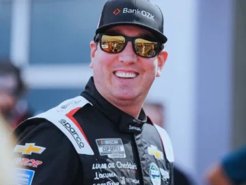 Kyle Busch lors d’une course NASCAR