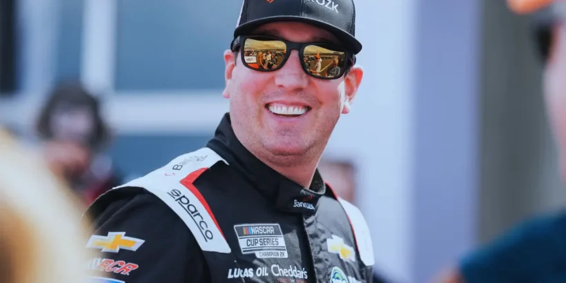 Kyle Busch lors d’une course NASCAR