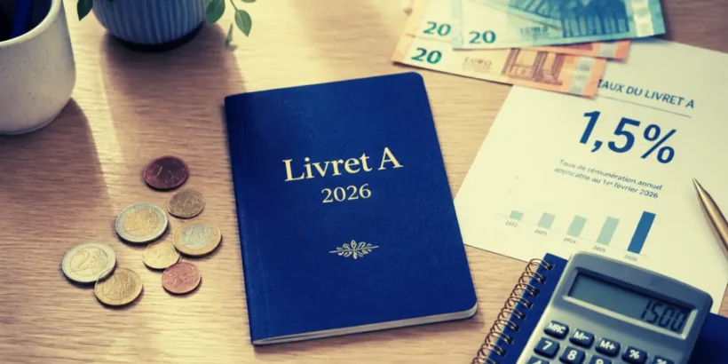Livret A et hausse attendue du taux en août 2026.