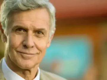 Pierre Deny lors d’un événement lié à la télévision française