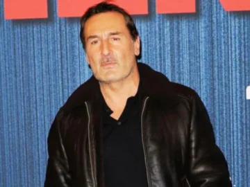 Raphaël Quenard et Gilles Lellouche sur le tournage de L’Amour ouf