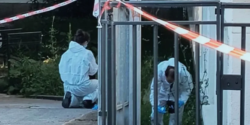 Police sur les berges de la Vilaine à Rennes
