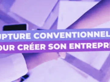 Salarié quittant son entreprise après une rupture conventionnelle.