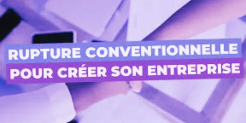 Salarié quittant son entreprise après une rupture conventionnelle.