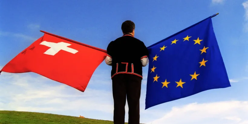 Travailleurs frontaliers entre la France et la Suisse.