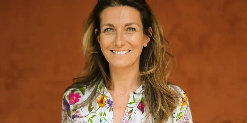Anne-Claire Coudray lors d’une apparition publique