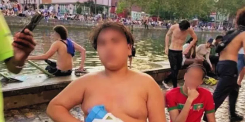 Hamza la Douane près du canal Saint-Martin
