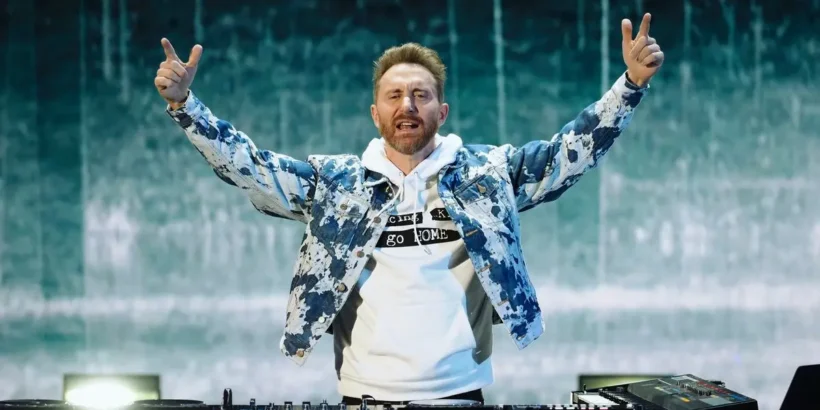 David Guetta lors des préparatifs de son spectacle au Stade de France dans un contexte de forte attente