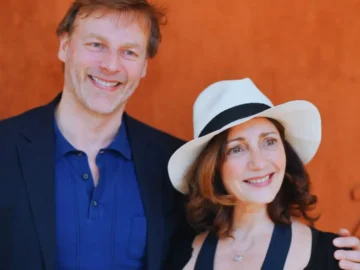 François Feroleto et Valérie Karsenti lors d'une apparition publique passée