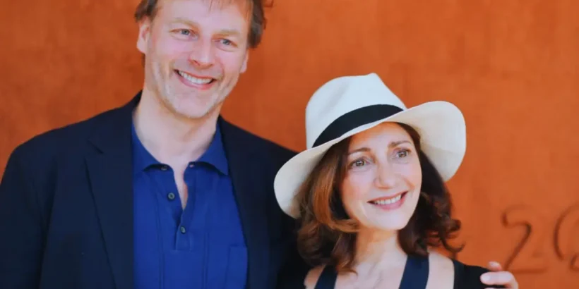 François Feroleto et Valérie Karsenti lors d'une apparition publique passée