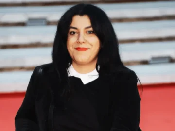 Portrait de Marjane Satrapi lors d’un événement consacré à son parcours artistique