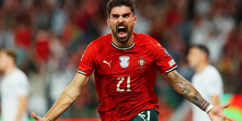 Les joueurs du Portugal célèbrent un but face au Nigeria avant la Coupe du monde 2026