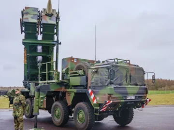 Lanceur de missiles MIM-104 Patriot au centre des discussions entre Kiev et Berlin.