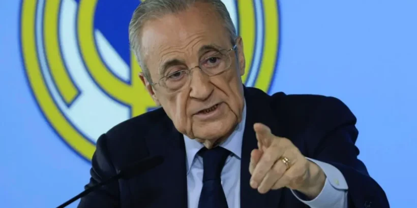 Florentino Pérez au cœur du Santiago Bernabéu après sa réélection